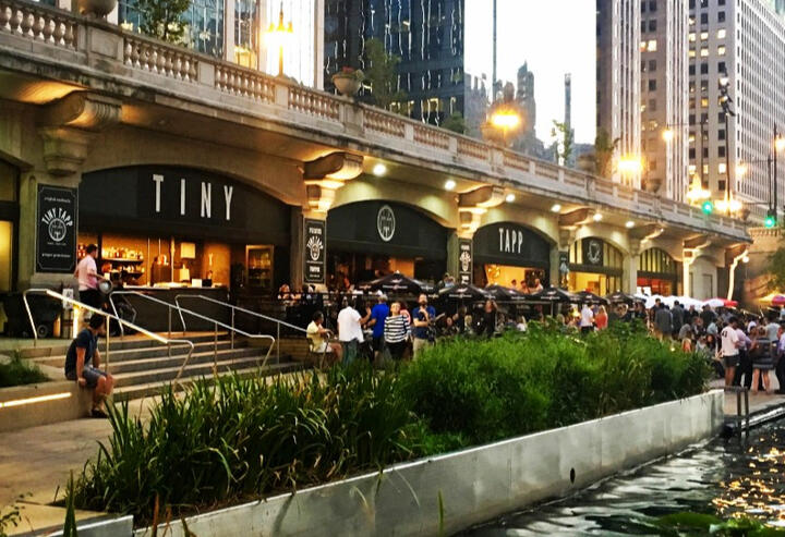 picture of patio at Tiny Tapp